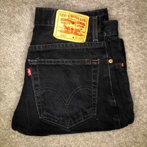 Black Vintage Levi’s High Rise